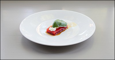 Grillet vannmelon ble godt mottatt på Sommerfesten i 2011